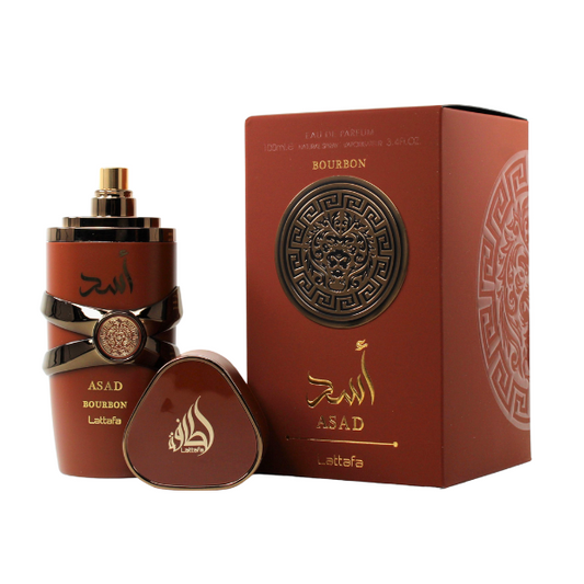 Lattafa Asad Bourbon 3.4 Oz EDP for Men