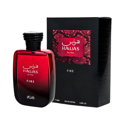 Rasasi Hawas Fire 3.4 Oz Edp Unisex