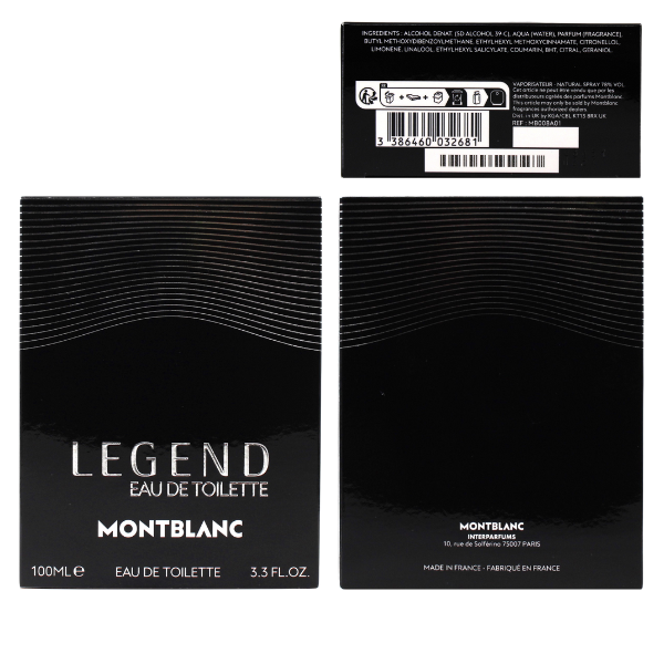 Mont Blanc Legend 3.3 Oz Edt Men