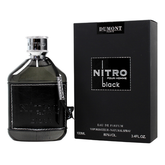 Dumont Nitro Black 3.4 Oz EDP for Men