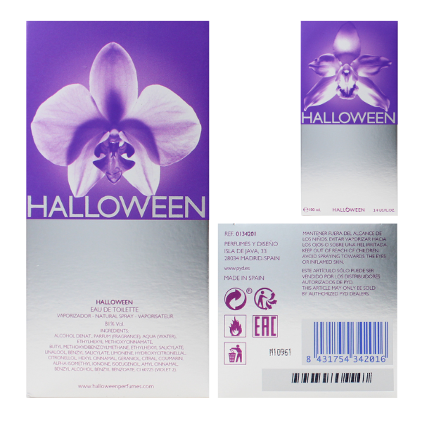 Jesus del Pozo Halloween 3.4 Oz EDT for Women