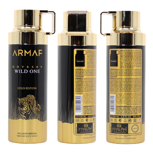 Armaf Body Spray Odyssey Wild One 6.8 Oz Men