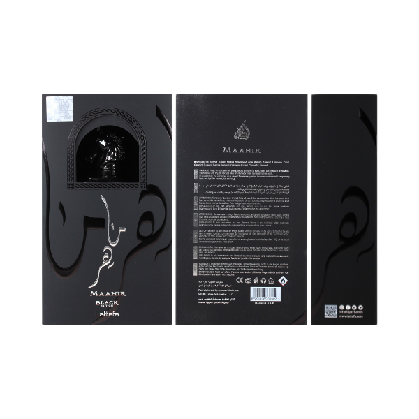 Lattafa Maahir Black Edition 3.4 Oz. Edp Men