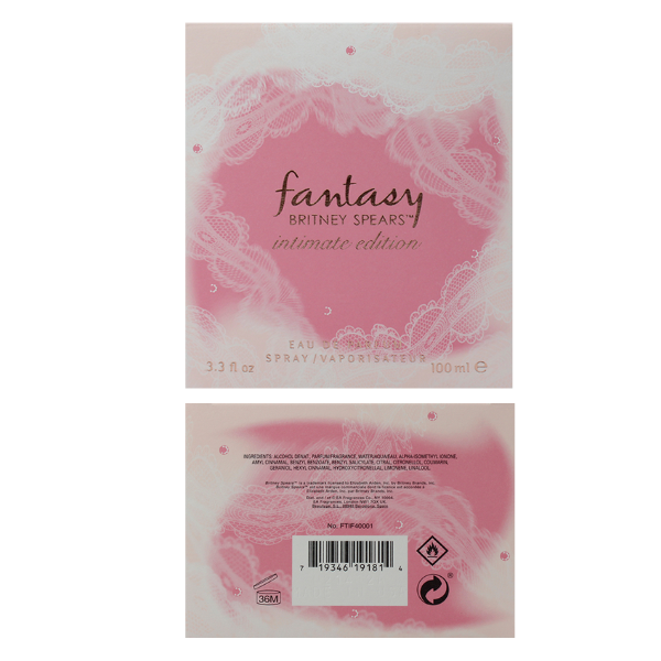 Britney Spears Fantasy Intimate 3.4 EDP for Women