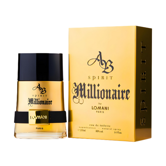 Lomani Spirit Millionaire 3.4 Oz EDT for Men