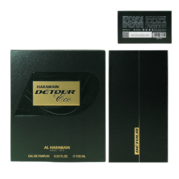 Al Haramain Detour Eco 3.4 Oz EDP Unisex