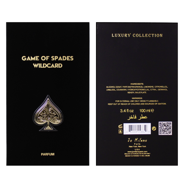 Jo Milano Game Of Spades Wildcard 3.4 Edp Unisex