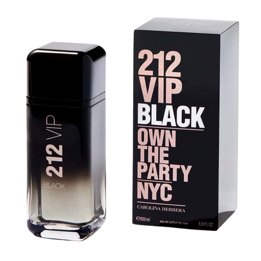 Carolina Herrera 212 Vip Black 6.7 Oz EDP for Men