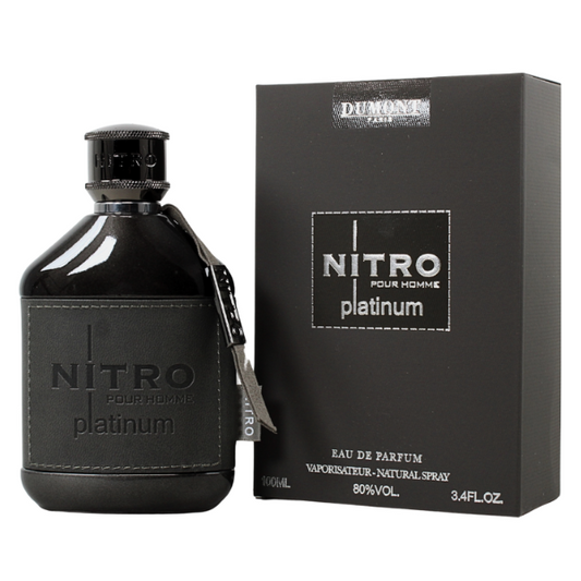 Dumont Nitro Platinum 3.4 Oz EDP for Men