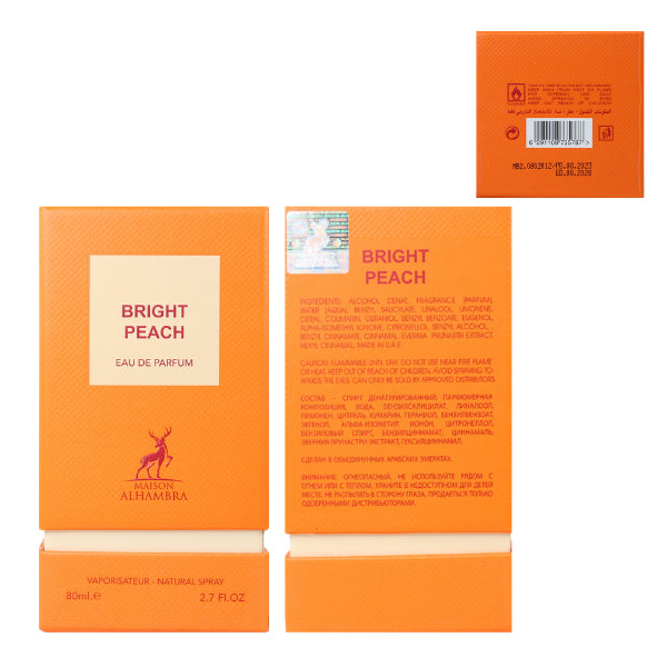 Maison Alhambra Bright Peach 2.7 Oz EDP for Women