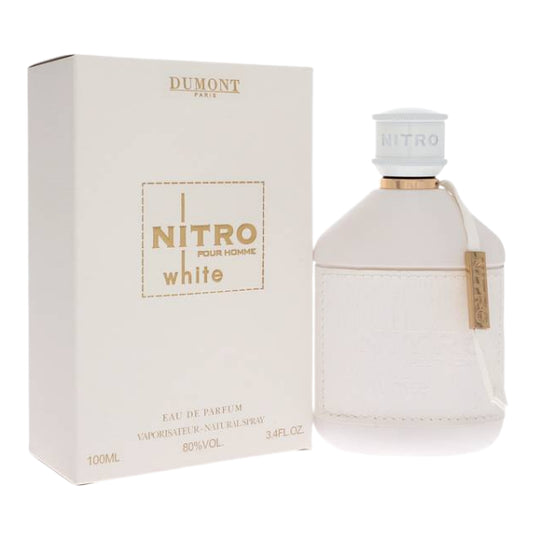 Dumont Nitro White 3.4 Oz EDP for Men