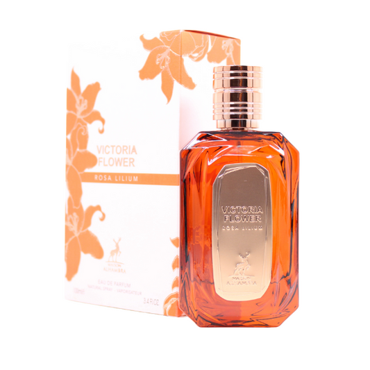 Maison Alhambra Victoria Flower Rosa Lilium 3.4 Oz EDP for Women
