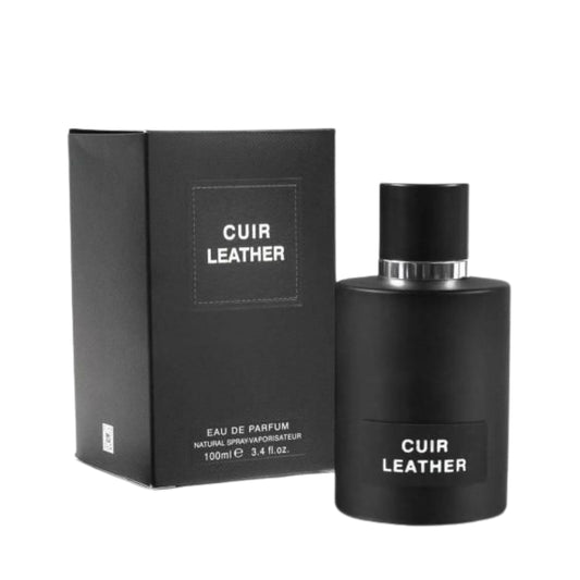 Fragrance World Cuir Leather 3.4 Oz Edp Men