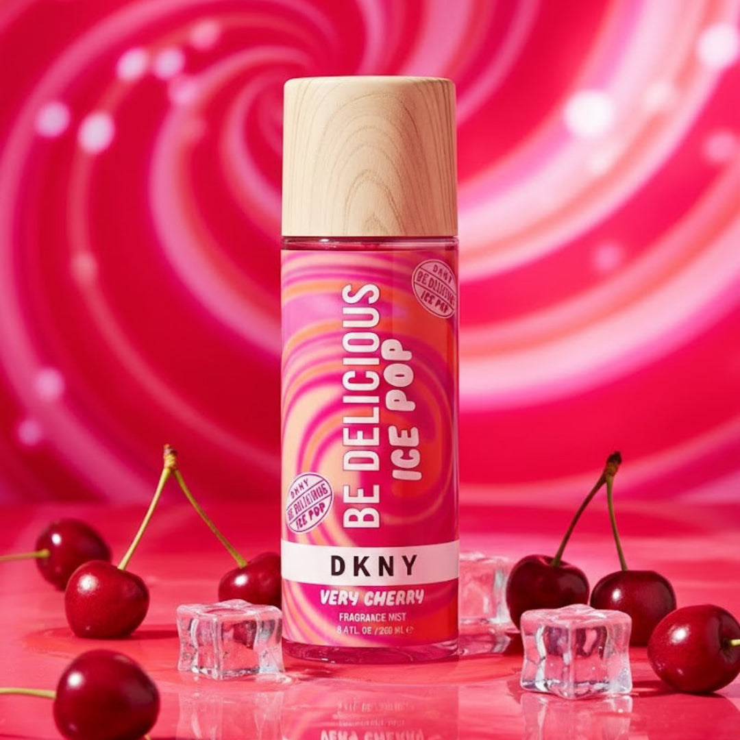 Donna Karan Body Mist Be Delicious Ice Pop Very Cherry 8.4 Oz Women