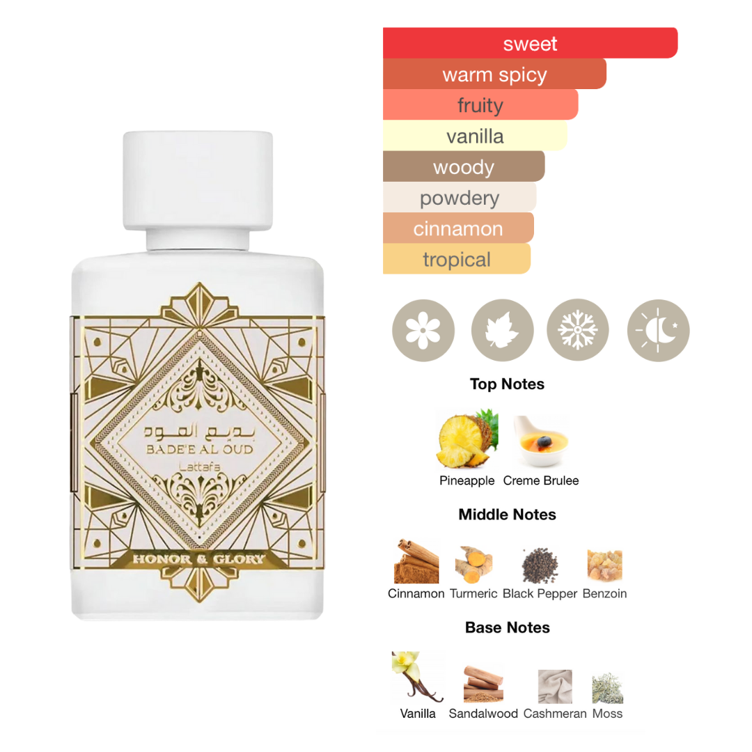 Lattafa Set Badee Al Oud Collection 0.16 Oz Edp Unisex