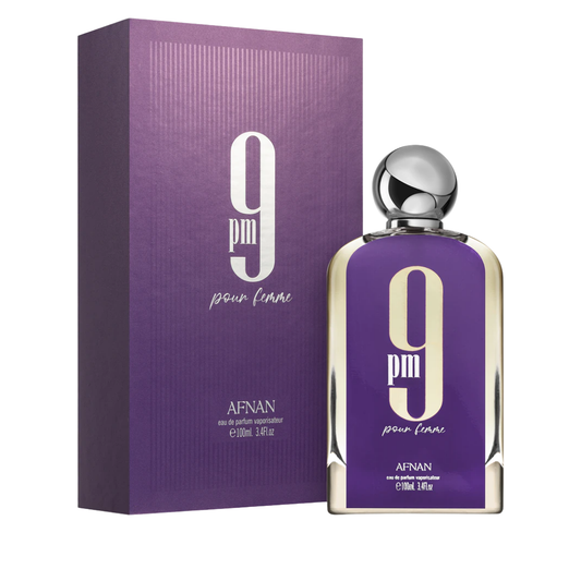 Afnan 9 PM 3.4 Oz EDP for Women