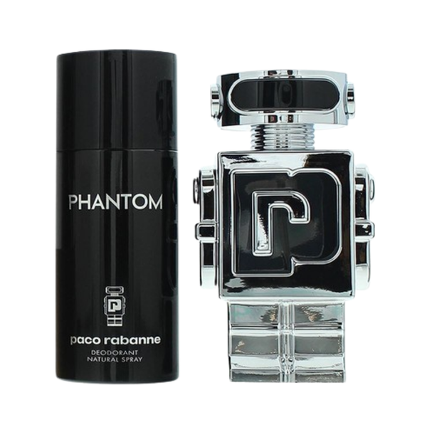 Rabanne Phantom 2Pc Set(3.4 Oz Edt ,5.1 Oz Deo) Men