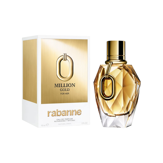 Paco Rabanne Million Gold 3.0 Oz Edp Women Refillable
