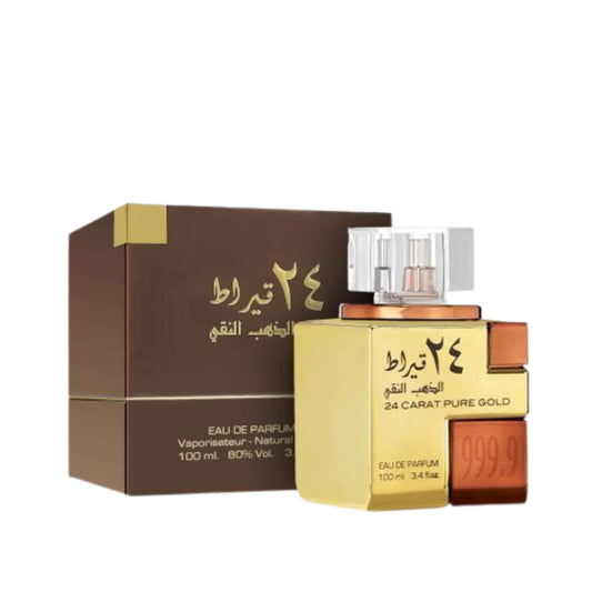 Lattafa 24 Carat Pure Gold 3.4 Oz EDP Unisex