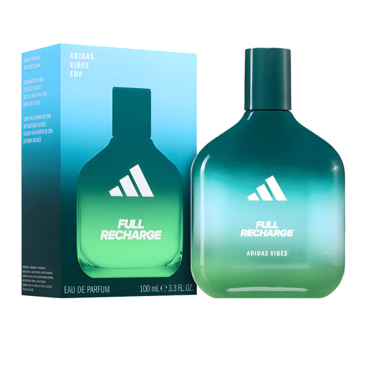 Adidas Vibes Full Recharge 3.4 Oz Edp Unisex