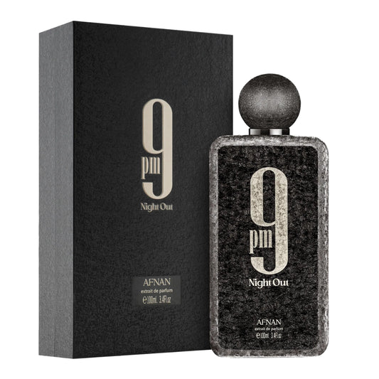 Afnan 9 Pm Night Out Extrait de Parfum 3.4 Oz Unisex