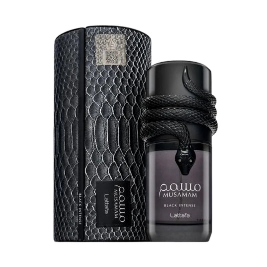 Lattafa Musaman Black Intense 3.4 Oz Edp Men