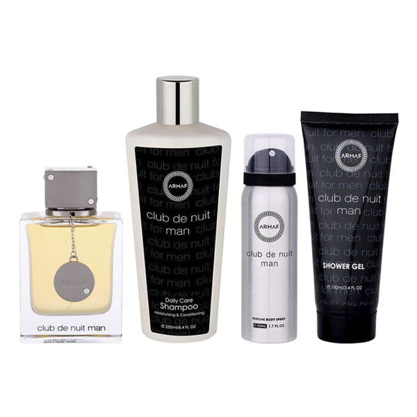 Armaf Set Club De Nuit Club De Nuit Classic 3.4 Oz Edp- 4 Pc Men