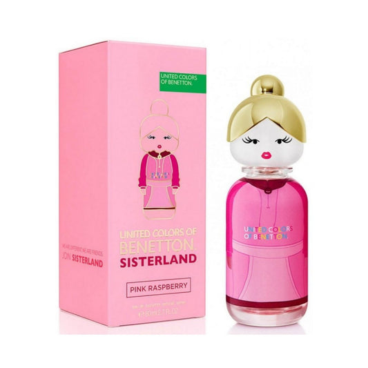 United Colors Of Benetton Sisterland Pink Raspberry 2.7 Oz Edt Women