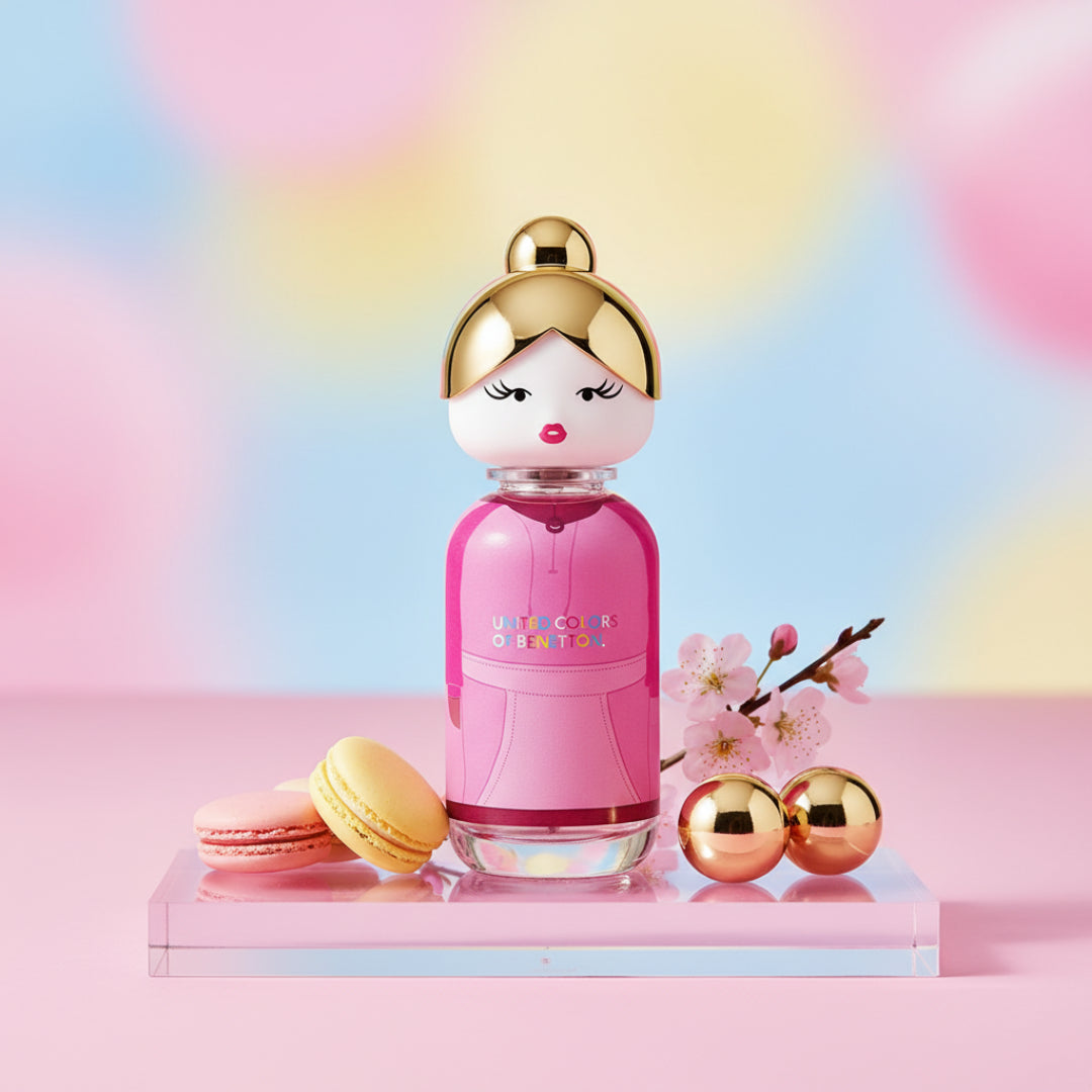 United Colors Of Benetton Sisterland Pink Raspberry 2.7 Oz Edt Women