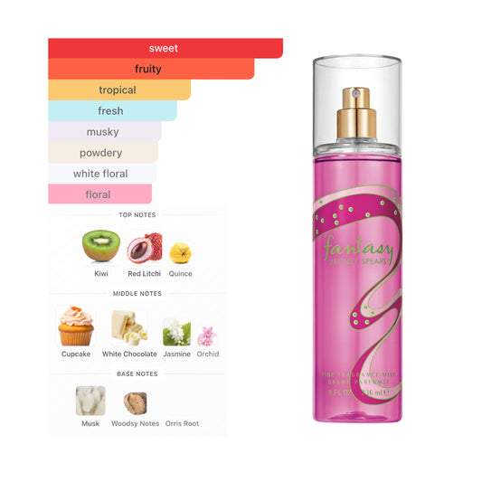 Britney Spears Fantasy 8.0 Oz Body Mist for Women