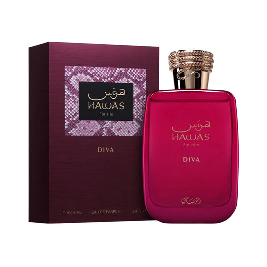 Rasasi Hawas Diva 3.4 Oz Edp Women