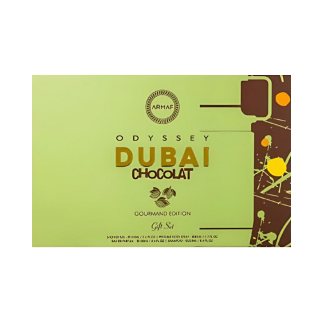 Armaf Set Odyssey Dubai Choclate 3.4 Edp +3.4Bl+1.7Deo+8.4Shampoo Men