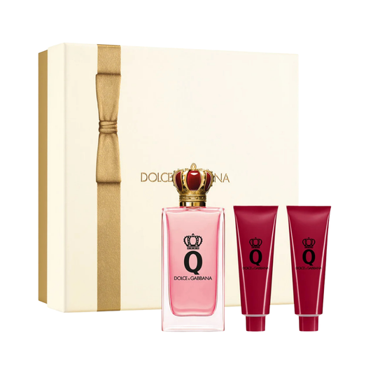 Dolce & Gabbana Set Q 3Pc (3.3 Oz Edp ,1.69 Oz SG ,1.69 Oz Body Lotion) Women
