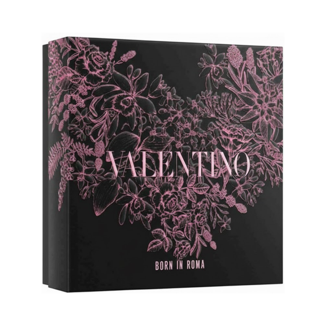 Valentino Set Uomo Born In Roma 2 Pcs 1.7 Oz Edt 0.5 Oz Edt Men