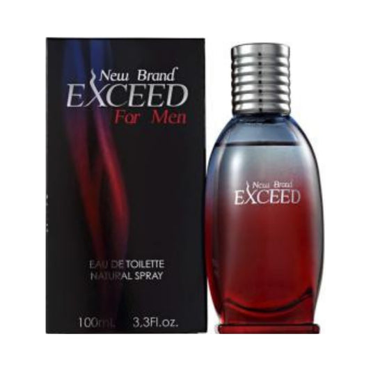 New Brand Exceed 3.3 Oz Edt Men