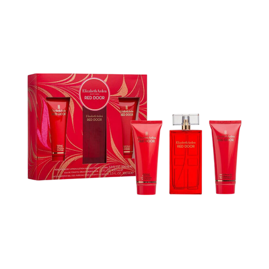 Elizabeth Arden Set Red Door 3.4 Oz Edt Women 3Pcs+3.4 Oz Body Lotion + 3.4 Shower Gel