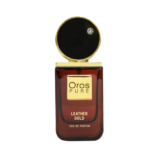 Armaf Oros Pure Leather Gold 3.4 Oz Edp Men