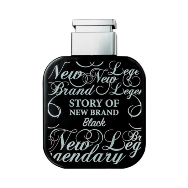 New Brand Story Of Black 3.3 Oz Edt Men