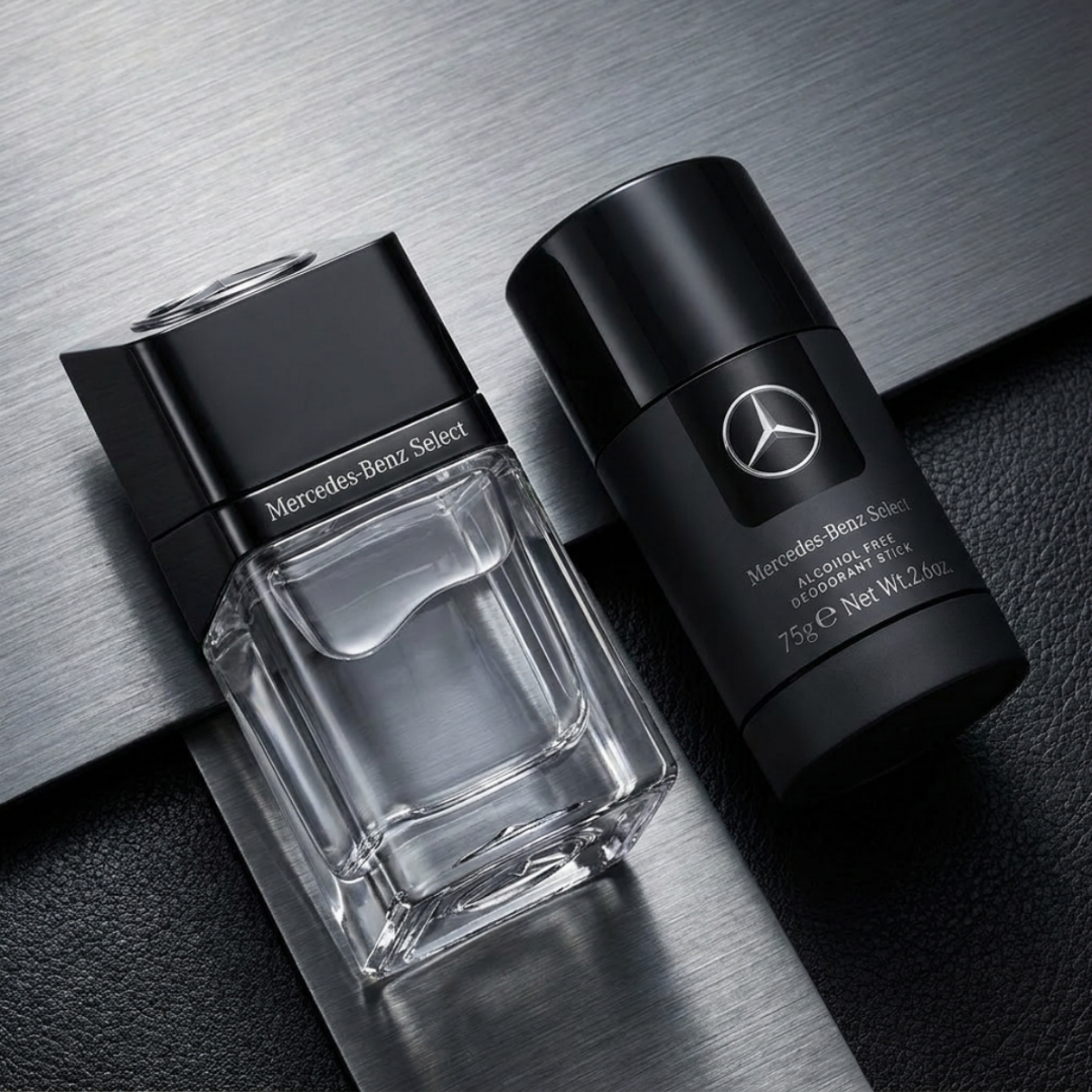Mercedes Benz Set Select 1.7 Oz Edt & 2.5 Oz Deo Stick Men