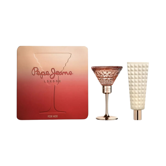 Pepe Jeans Set For Her 2.7 Oz Edp & 2.7 Oz Body Lotion Women