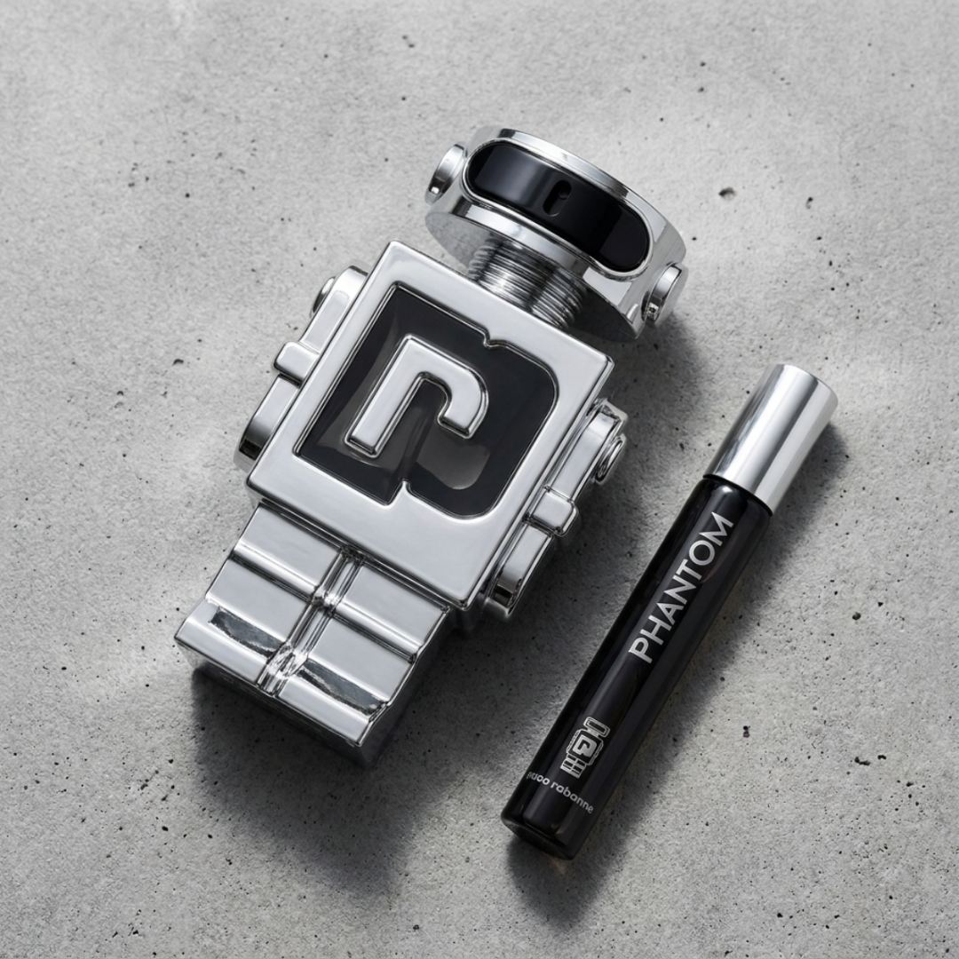 Paco Rabanne Set Phantom 3.4 Oz Edt & 0.68 Oz Edt Men
