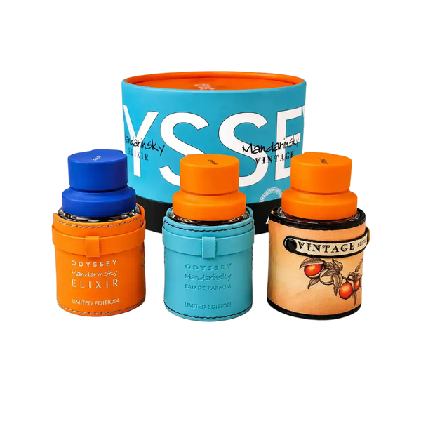 Armaf Set Odyssey Whell Mandarin Sky 1 Oz Edp + Mandarin Sky Elixir 1 Oz Edp + Mandarin Sky Vintage 1 Oz Edp Men