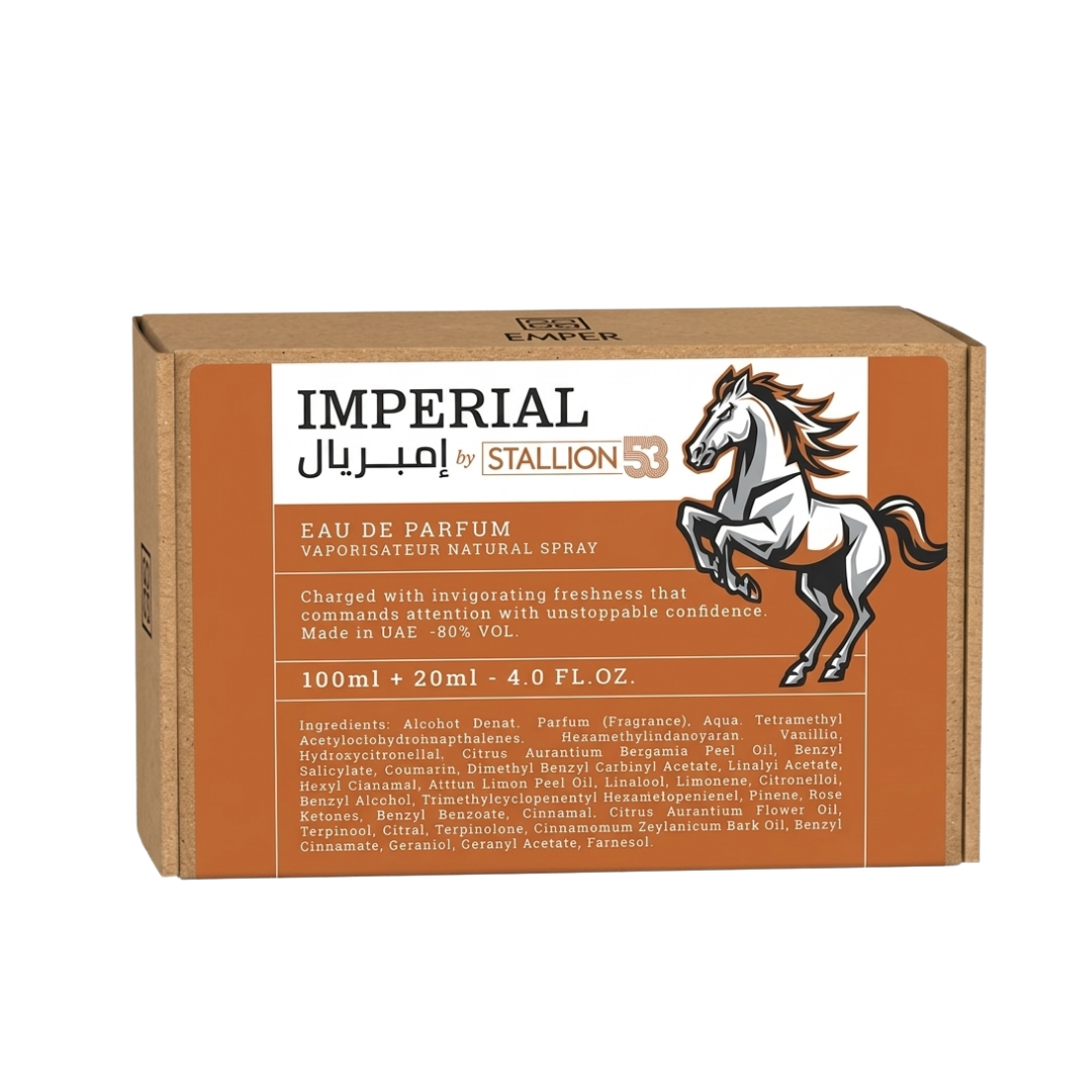 Emper Imperial By Stallion 53 3.4 Oz Edp + 0.68 Oz Edp Unisex