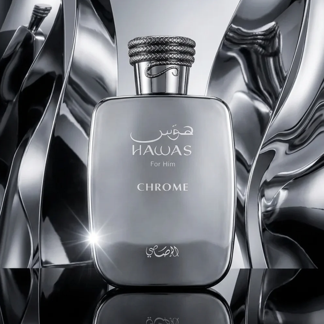 Rasasi Hawas Chrome 3.4 Oz Edp Men