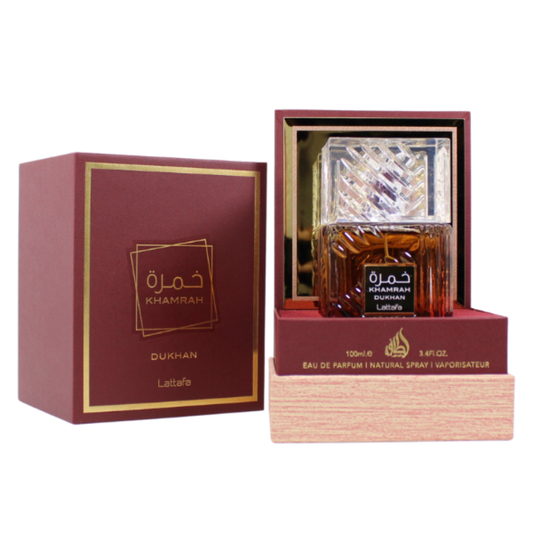 Lattafa Khamrah Dukhan 3.4 Oz EDP Unisex