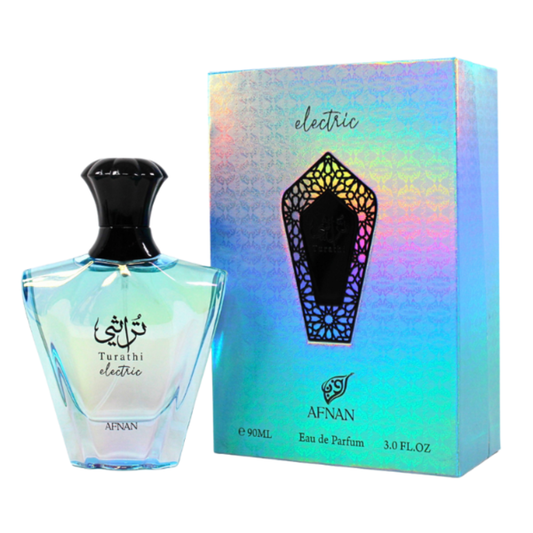 Afnan Turathi Electric 3.0 Oz EDP Unisex