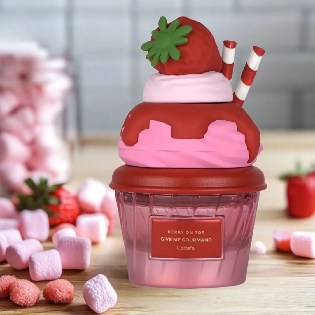Lattafa Give Me Gourmand Berry On Top 2.5 Oz Edp Unisex