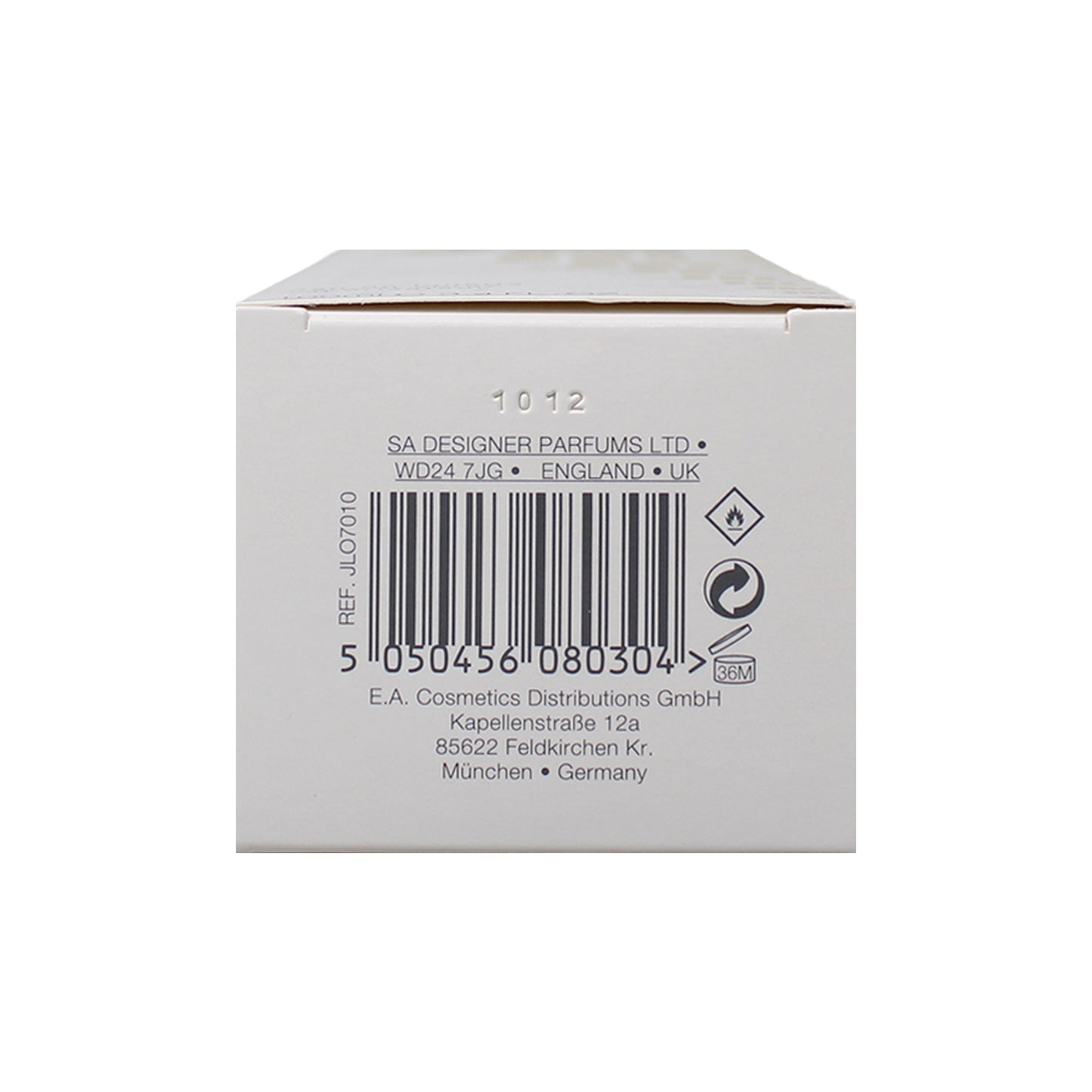 Jennifer Lopez Glow 3.4 oz EDT for Women