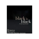 Nu Parfums Black is Black 3.4 oz EDT SP for Men