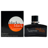 Black Is Black Vintage Vinyl 3.4 oz EDT For Men